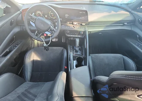 2025 Hyundai Elantra N z USA, uszkodzony, nr VIN KMHLW4DK1SU026581